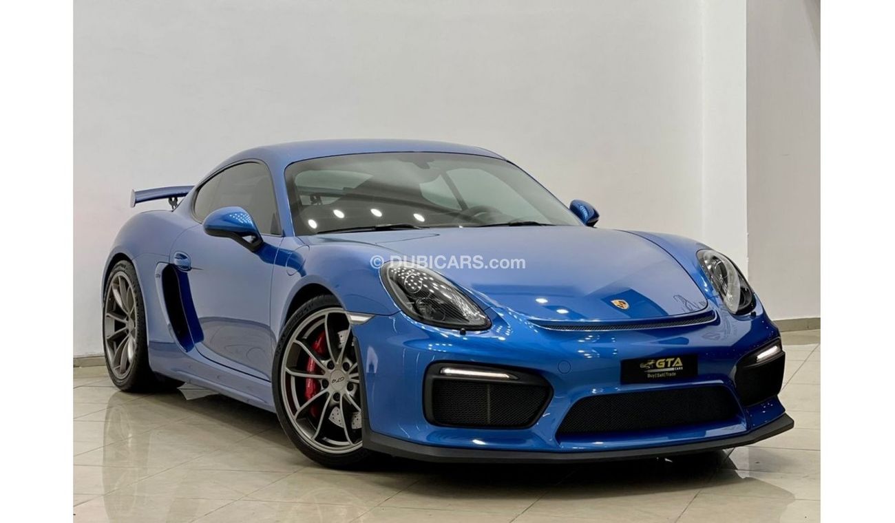 Used 2016 Porsche Cayman GT4, Porsche WarrantyService History, GCC