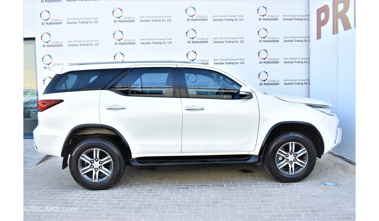 Toyota Fortuner 2.7L EXR 2016 GCC SPECS