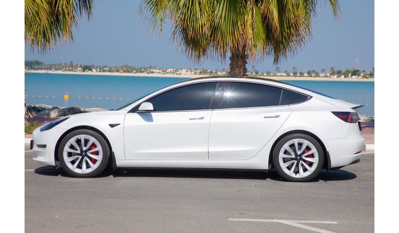 Tesla Model 3 TESLA Model 3 Long Range Auto Pilot  White Interior  GCC 2023 Auto pilot Under Warranty
