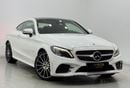 Mercedes-Benz C 300 Coupe AMG 2019 Mercedes Benz C300 AMG Coupe, Warranty, Full Mercedes Service History, Very Low Kms, GCC