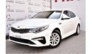 Kia Optima AED 1311 PM | 2.4L GL GCC DEALER WARRANTY