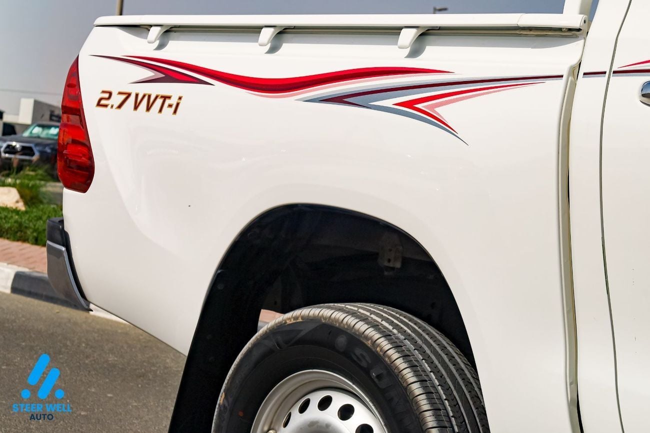 تويوتا هيلوكس GL 2.7L Double Cab Utility AWD 2022 2.7L Petrol Dual Cab Pickup | Automatic | GCC Specs | Best Price