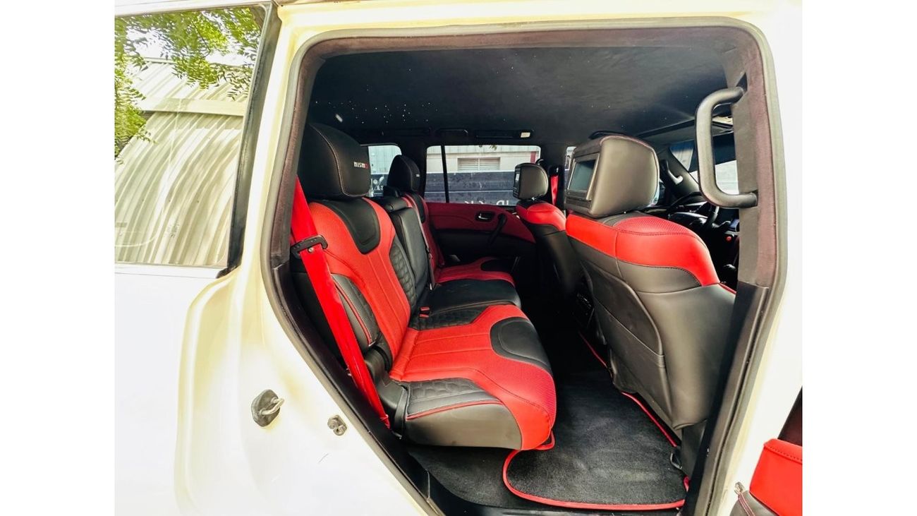 Nissan Patrol NISSAN PATROL LE PLATINUM CITY 5.6 V8 | SPACIOUS LUXURY CABIN | RED BLACK INTERIOR | GCC