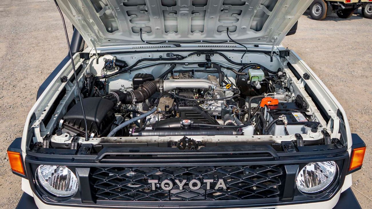 تويوتا لاند كروزر 70 Toyota LC78 Hard Top 4.2L V6 Diesel MT  MY2025 for export only