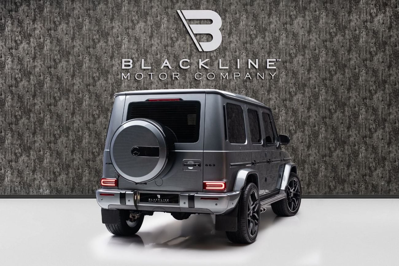 Mercedes Benz G63 AMG STANDARD BUY NOW, PAY 2027 | THE BLACKLINE STANDARD | 2027 Mercedes Warranty, Full Service History, GCC