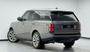 لاند روفر رينج روفر 2019 Range Rover Vogue HSE, Warranty, Full Service History, Excellent Condition, GCC