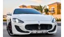 مازيراتي جران توريزمو Maserati GranTurismo S Sport 4.7L V8 - 2015 - Under Warranty - AED 3,701 per month - 0% Downpayment