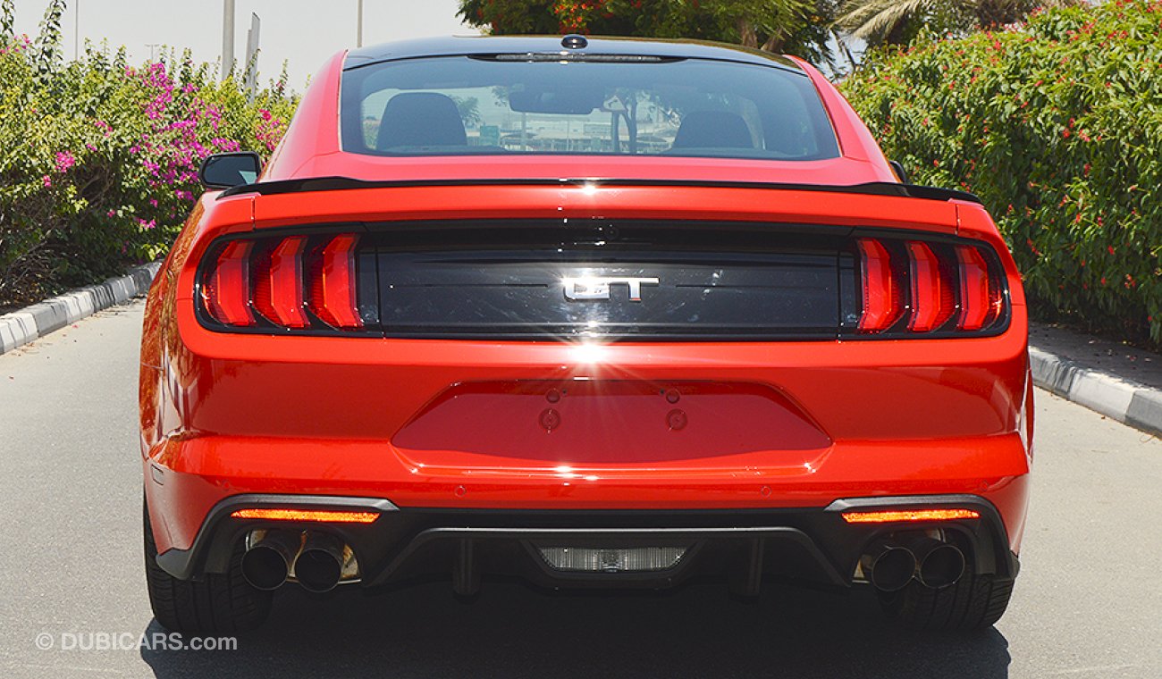 Ford Mustang 2019 GT Premium 5.0 V8 GCC, DIGITAL CLUSTER, 0km w/ 3Yrs or 100K km WTY + 60K km Service at Al Tayer