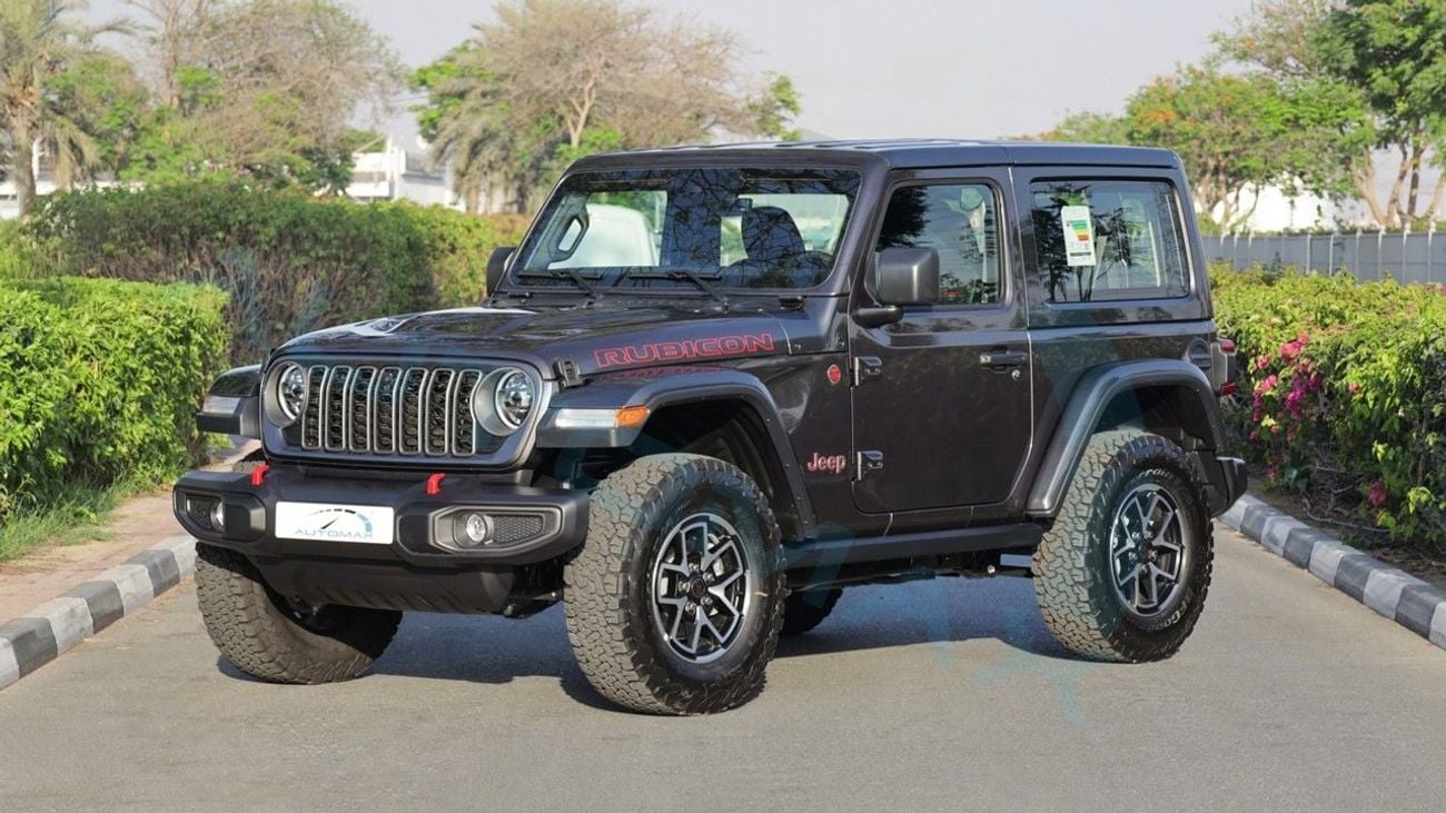 Jeep Wrangler Rubicon 2.0L Turbo 4x4 2025 GCC 0Km With 5Y Or 120K km Warranty & 3Y Service @Official Dealer