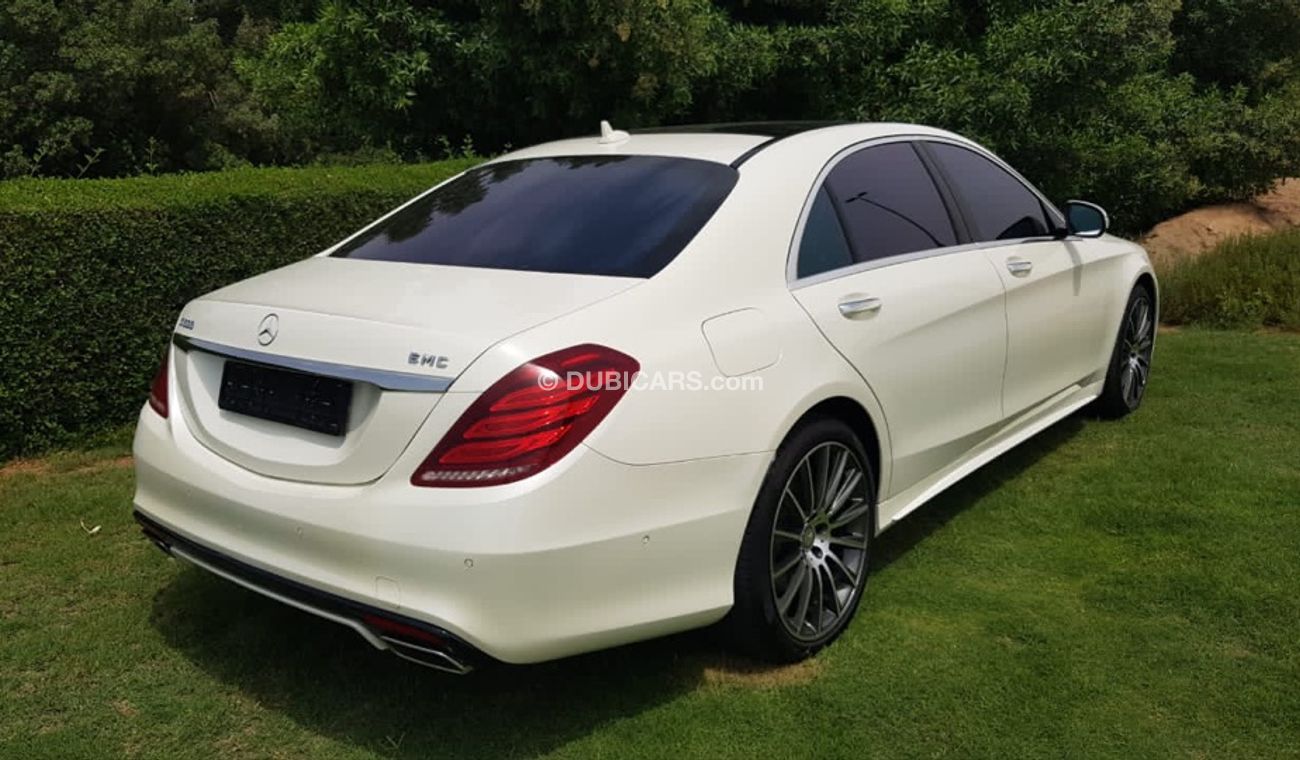 مرسيدس بنز S 500 موديل 2015 خليجي 5كبسات فل مواصفات بانوراما كراسي جلد تحكم كهربي كامل ونيت فيجن وردار ونظام صوت ممتا