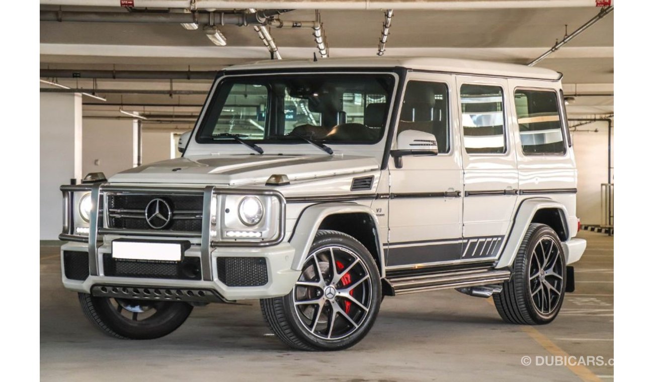 مرسيدس بنز G 63 AMG Mercedes-AMG G63 Edition 463 2016 GCC under Warranty with Zero Down-Payment.