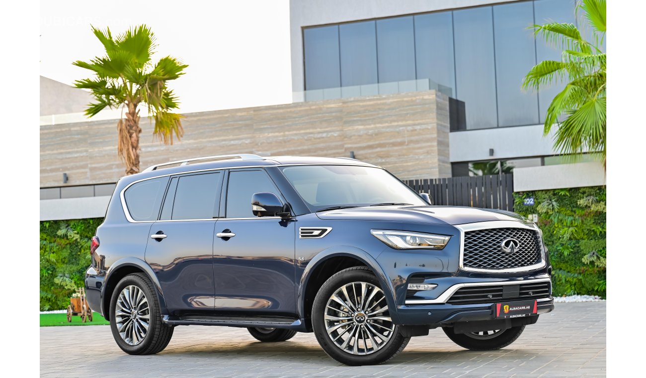 إنفينيتي QX80 Luxury 5.6L | 3,719 P.M  | 0% Downpayment | Full Infiniti History!