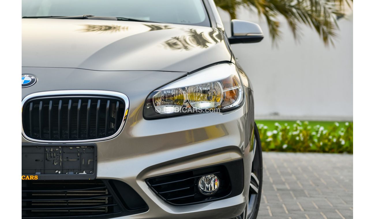 BMW 218i Active Tourer - Sat Nav, Panoramic Sunroof! Full BMW Service History - AED 1,253 Per Month - 0% DP