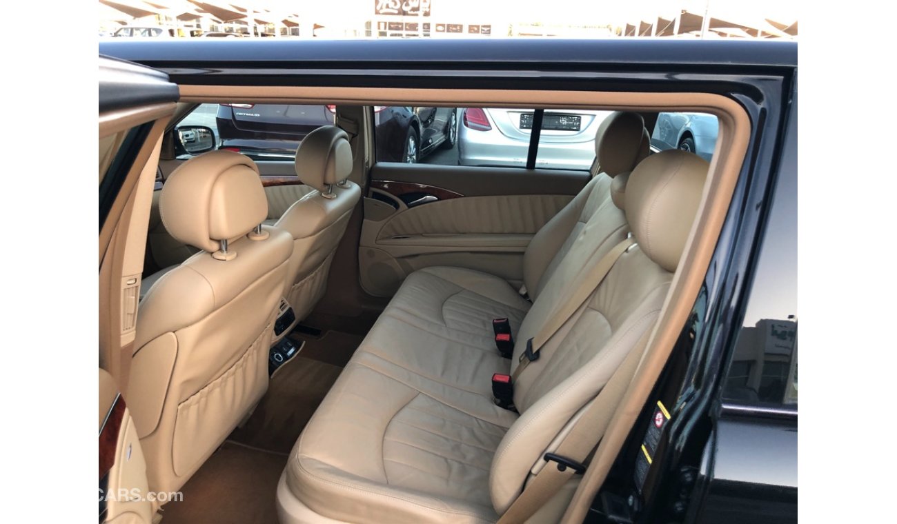 مرسيدس بنز E 350 موديل 2007 خليجي 6ابواب فل مواصفات كراسي جلد ومثبت سرعه وتحكم كهربي كامل ونظام صوت ممتاز وكاميرا خلف