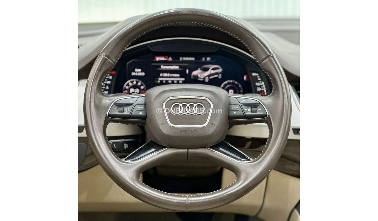 Audi Q7 2018 Audi Q7 Quattro 7 Seater, Warranty, Full Audi Service History, Full Options, Low Kms, GCC