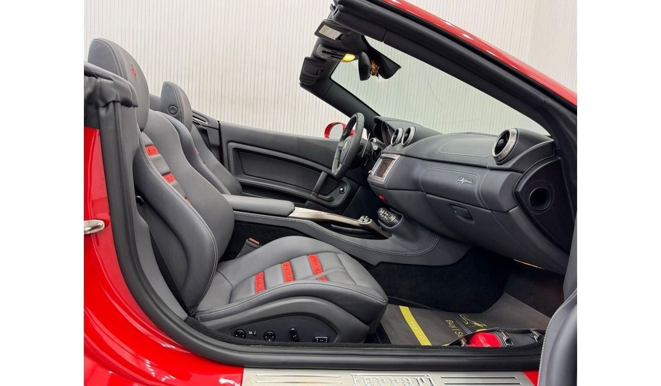 Ferrari California Std 4.3L (460 HP) 2013 Ferrari California, July 2025 Ferrari Warranty, Full Ferrari Service History,