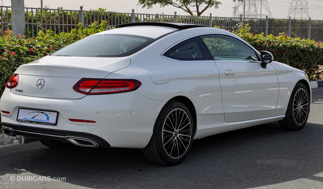 Mercedes-Benz C 200 Coupe 2020 0km W/3 Yrs or 100K km Warranty @ Official dealer.