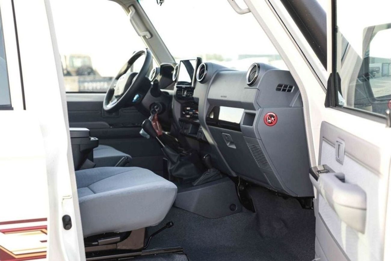 Toyota Land Cruiser 70 2024 Toyota LC76 4.0 Hard Top LX HI - White inside Bluish Grey | Export Only
