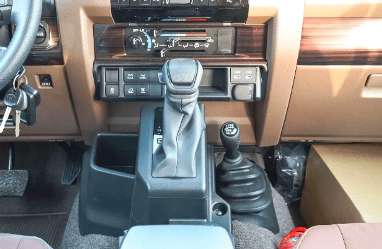 Toyota Land Cruiser 70 TLC76 DSL ECTMQM001 – 2026 5 Doors Hardtop - 2.8L Diesel Auto White with Tan Interior