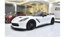 شيفروليه كورفت EXCELLENT DEAL for our Chevrolet Corvette C7 Stingray ( 2015 Model ) in White Color GCC Specs