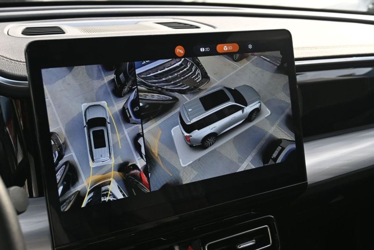 جي إي سي GS 8 GAC GS8 2.0L Turbo, 4WD, 8 Speed AT, 7 Seater, Color White, Model 2024