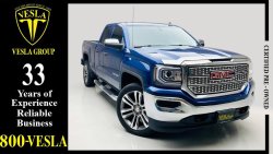 GMC Sierra FULL OPTION + V8 + LEATHER SEATS + APPLE CAR PLAY / 2017 / UNLIMITED MILEAGE WARRANTY / 1,454 DHS PM