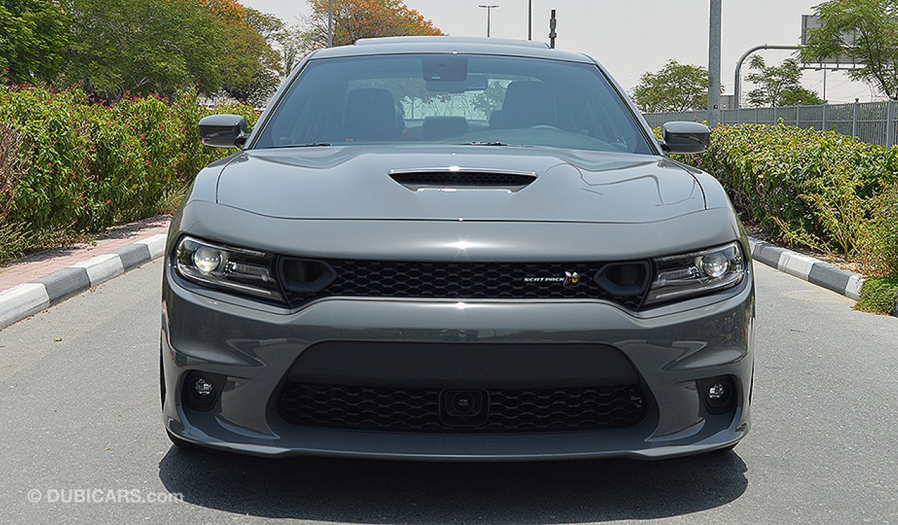 Dodge Charger 2019 SRT Scatpack, 6.4L HEMI V8 GCC, 0km with 3 Years or 100,000km Warranty