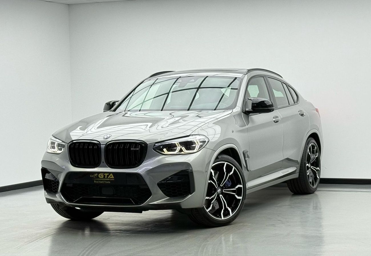 بي أم دبليو X4M Competition 3.0L (503 HP) 2020 BMW X4M Competition, 2025 BMW Warranty + Service Pack. Full Options,