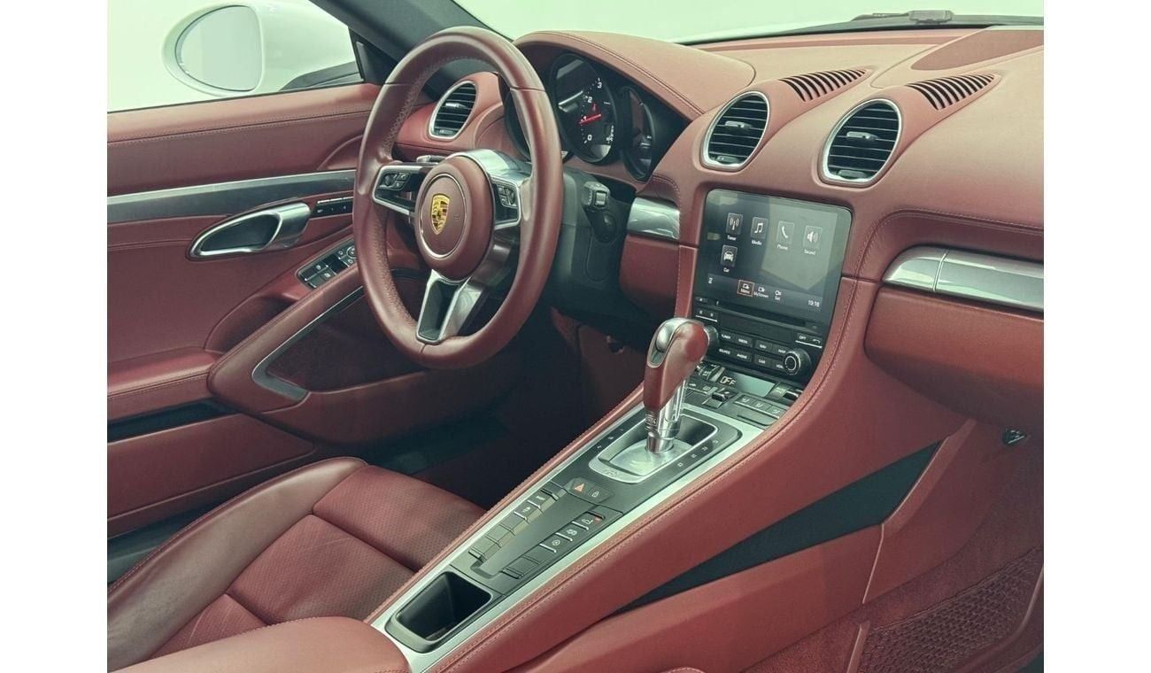 Porsche 718 Cayman Std 2.0L A/T 2019 Porsche 718 Cayman, November 2025 Porsche Warranty, Full Porsche Service History,