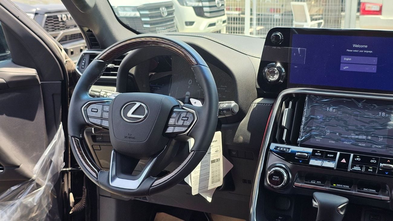 Lexus LX600 SIGNATURE 3.5L, 6-cyl 24 Valve DOHC Turbocharger 7 SEATER 2026