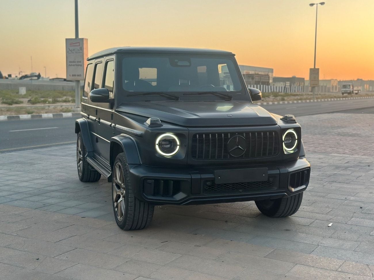 Mercedes Benz G63 AMG 2025 Double Night Pkg | V8 BITURBO | 577 Horsepower | Matte Black | Low Mileage | Perfect Condition