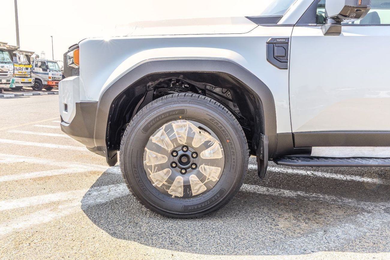 تويوتا برادو Adventure Mono Tone 2.4T Prado Adventure 2.4L Turbo, 4WD, Leather Seats, Sunroof - 2025 (Export)