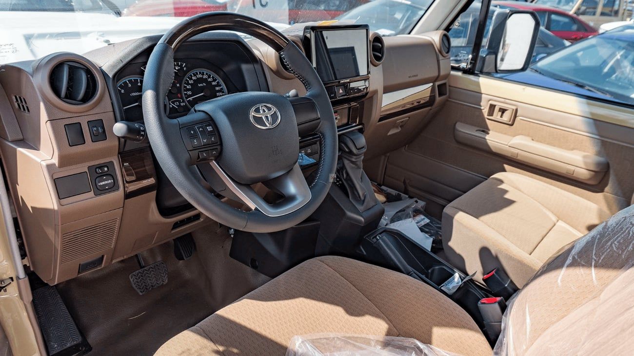 Toyota Land Cruiser 70 TLCSC ECTCGA001 – 2026 Toyota LC79 Single Cab Pick Up - 4.0L Petrol Auto Beige with Beige  Interior