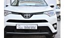 Toyota RAV4 2.5 GXR AWD 2017 SUNROOF GCC DEALER WARRANTY