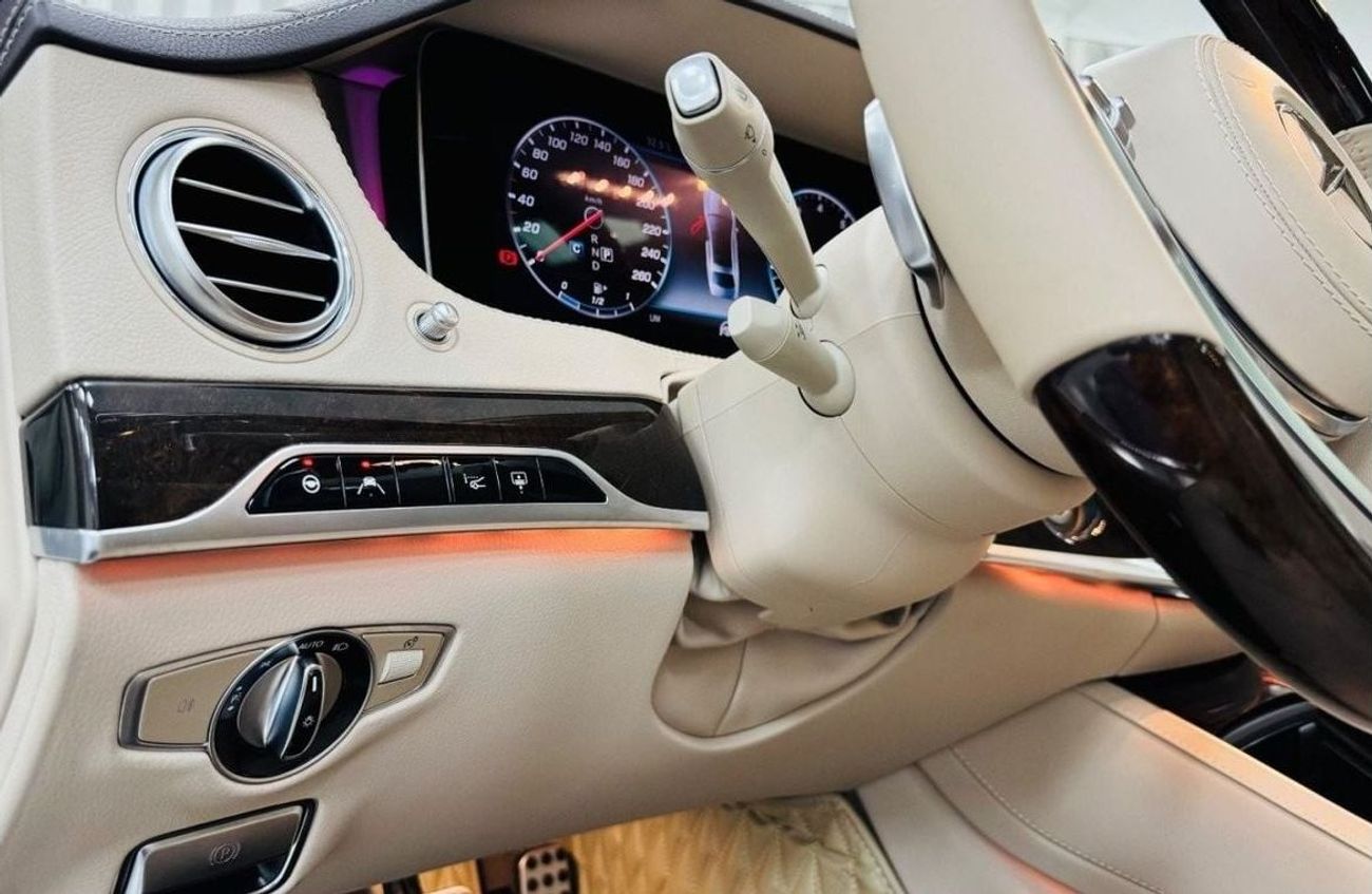 Mercedes-Benz S 560 Exclusive Edition GCC .. FSH .. Low Milegea .. Perfect Condition