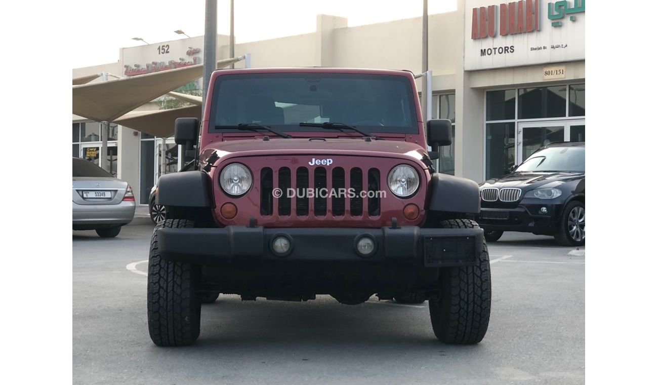 Jeep Wrangler JEEP WRANGLER SPORT MODEL 2012 car perfect condition full option