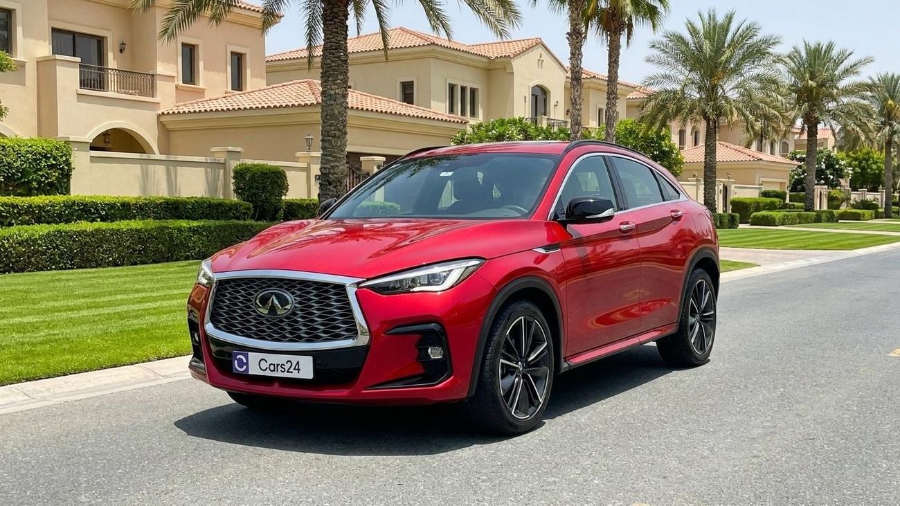 إنفينيتي QX55 ESSENTIAL كارس24 هي سوق ضخم للسيارات المستعملة موثوق ومضمون ٪كارس24 هي سوق ضخم للسيارات المستعملة موثوق ومضمون