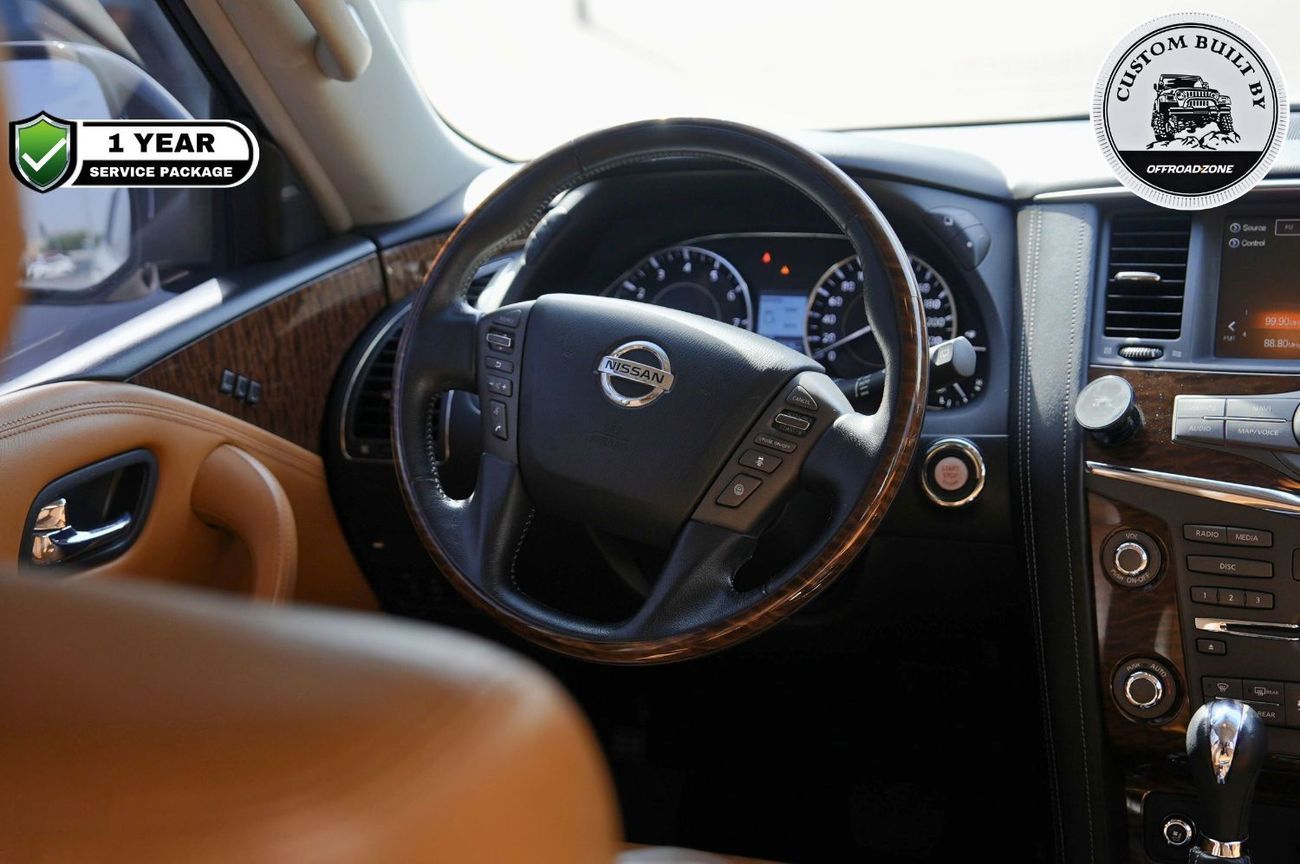 Nissan Patrol Nissan Patrol White Platinum / 1 Year Service Package Included