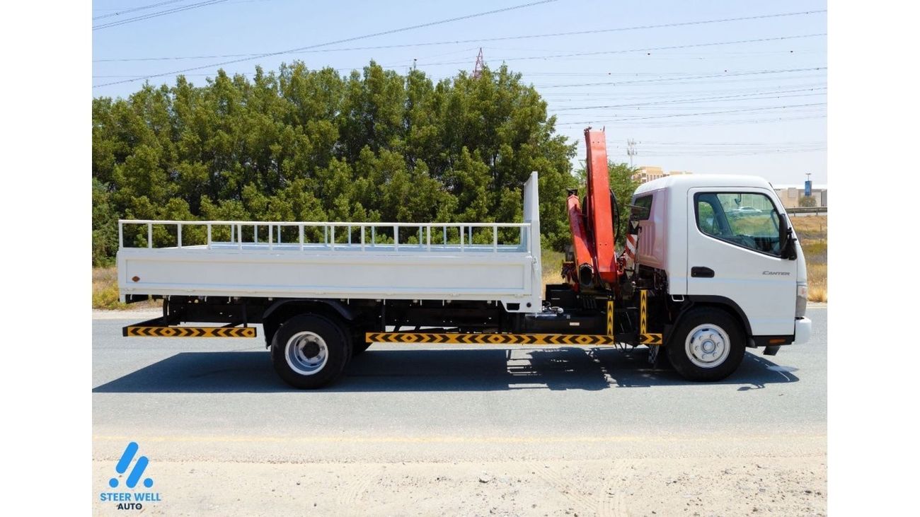 مستعملة ميتسوبيشي فوسو كانتير HD Fuso - Cargo Body with Fassi Crane - 4 ...