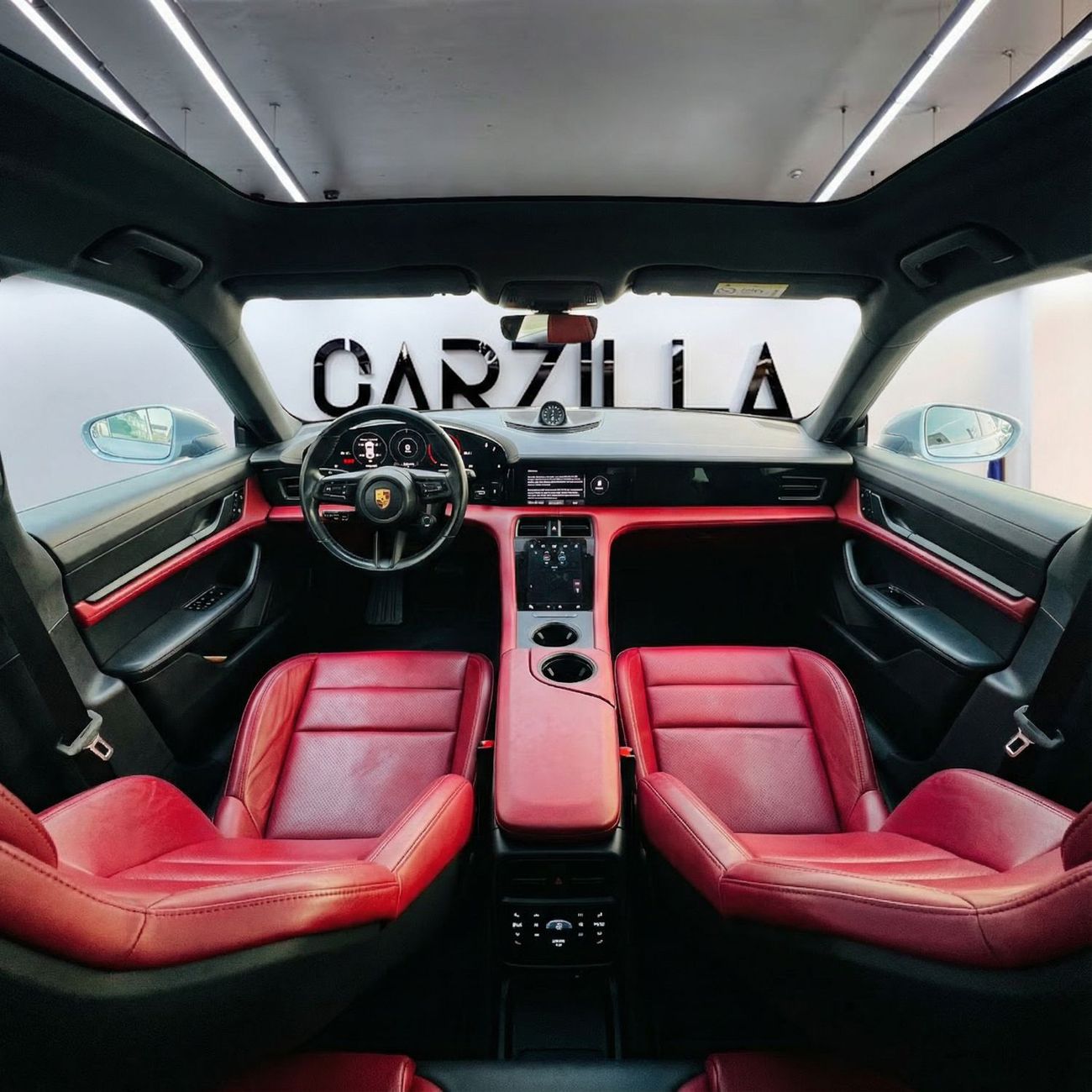 Porsche Taycan Base AED 5,287/ Monthly | 0% Down Payment | Porsche Taycan 2021 | Silver Exterior