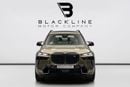 BMW X7 M60i XDRIVE BUY NOW, PAY 2027 | THE BLACKLINE STANDARD | 2030 BMW Warranty + Service, GCC, Low KMs
