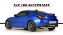 Subaru BRZ  1 Owner-Aero Dynamic Package-Al Khoory Warranty-Full Service History