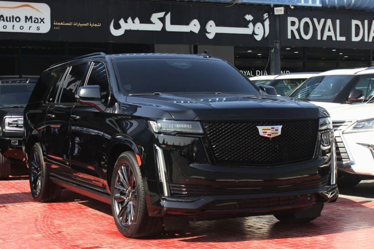كاديلاك إسكالاد 600 Black Edition XL, GCC Under Warranty&Service Contract from Local Dealer