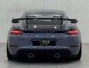 بورش كايمان 718 2025 Porsche 718 Cayman GT4 RS Weissach Package, Feb/2027 Porsche Warranty, Excellent Condition, GCC