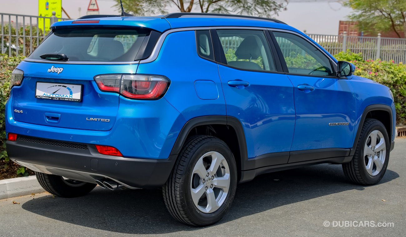 Jeep Compass Limited 4X4 , V4 2.4L , GCC , 2019 , 0Km , W/3 Yrs or 100K Km WNTY