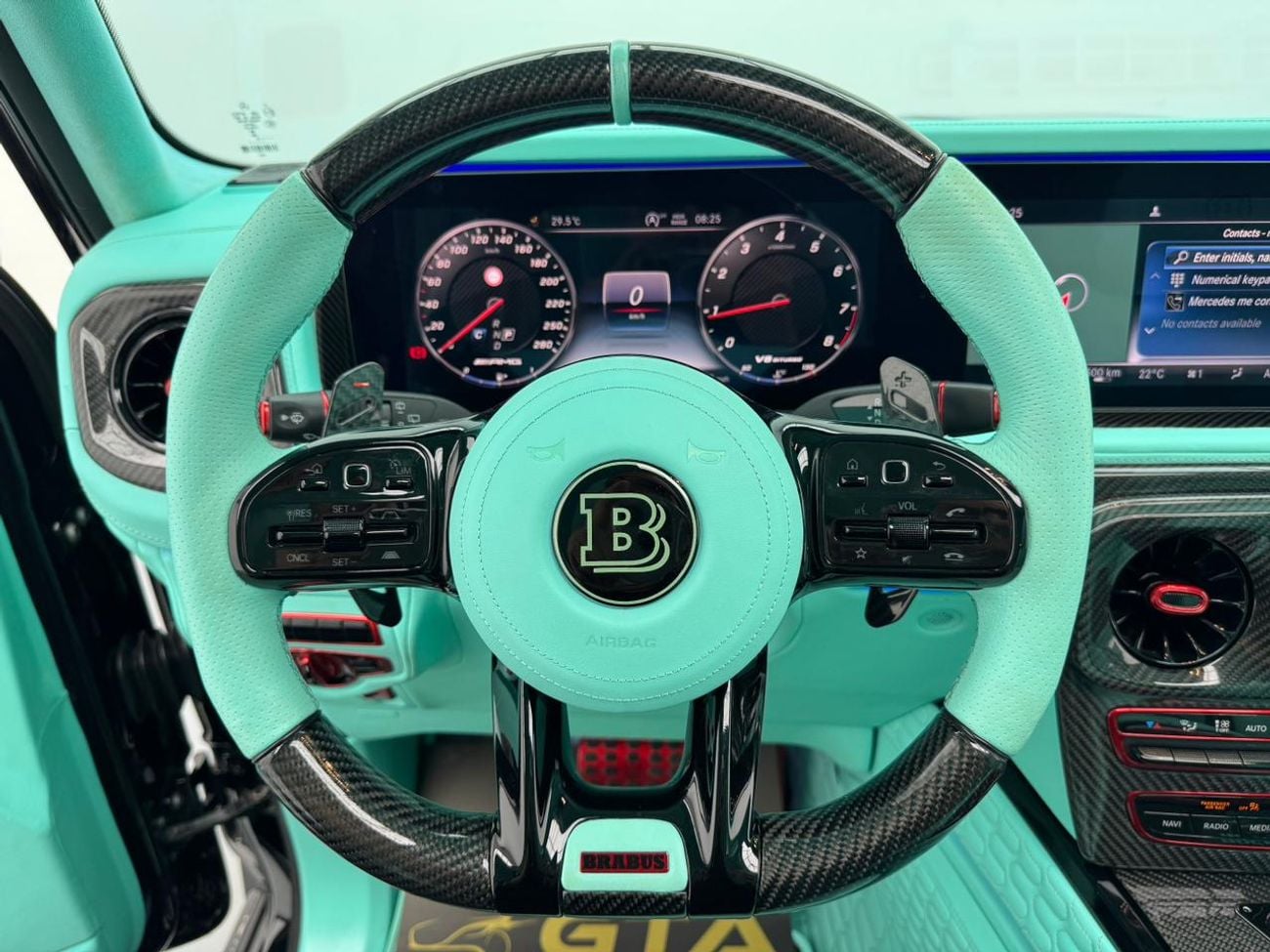 Mercedes-Benz G 63 AMG Std 4.0L 2019 Mercedes-Benz G63 AMG, G900 Brabus Kit, Mercedes Service History, Warranty, GCC