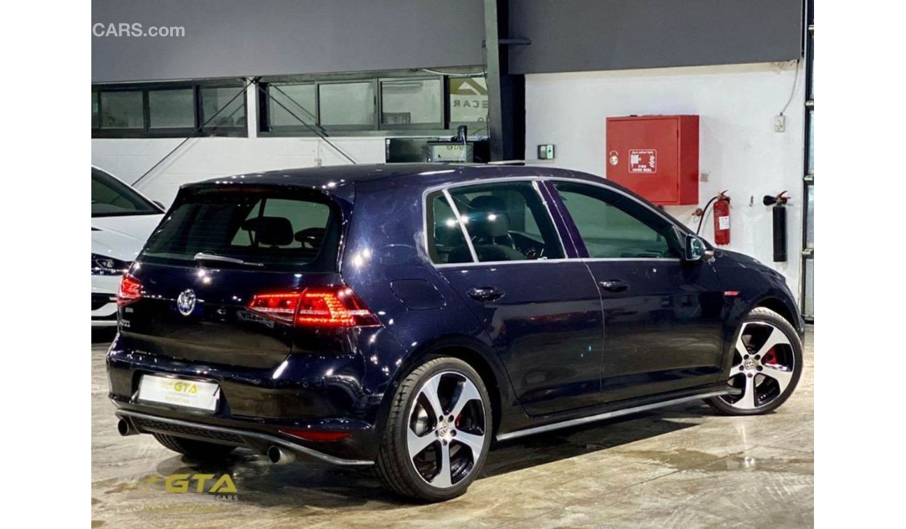 فولكس واجن جولف 2015 Volkswagen GTI, Warranty, Full VW History, GCC, Low Kms