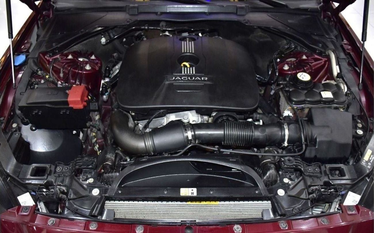 جاكوار XE EXCELLENT DEAL for our Jaguar XE R-Sport ( 2016 Model ) in Burgundy Color GCC Specs