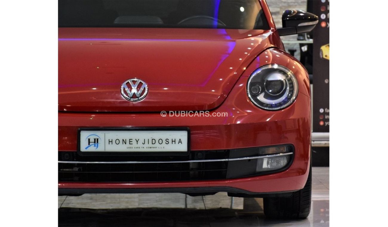 Volkswagen Beetle Turbo S Turbo S EXCELLENT DEAL for our Volkswagen Beetle TURBO ( 2015 Model! ) in Red Color! GCC Spe