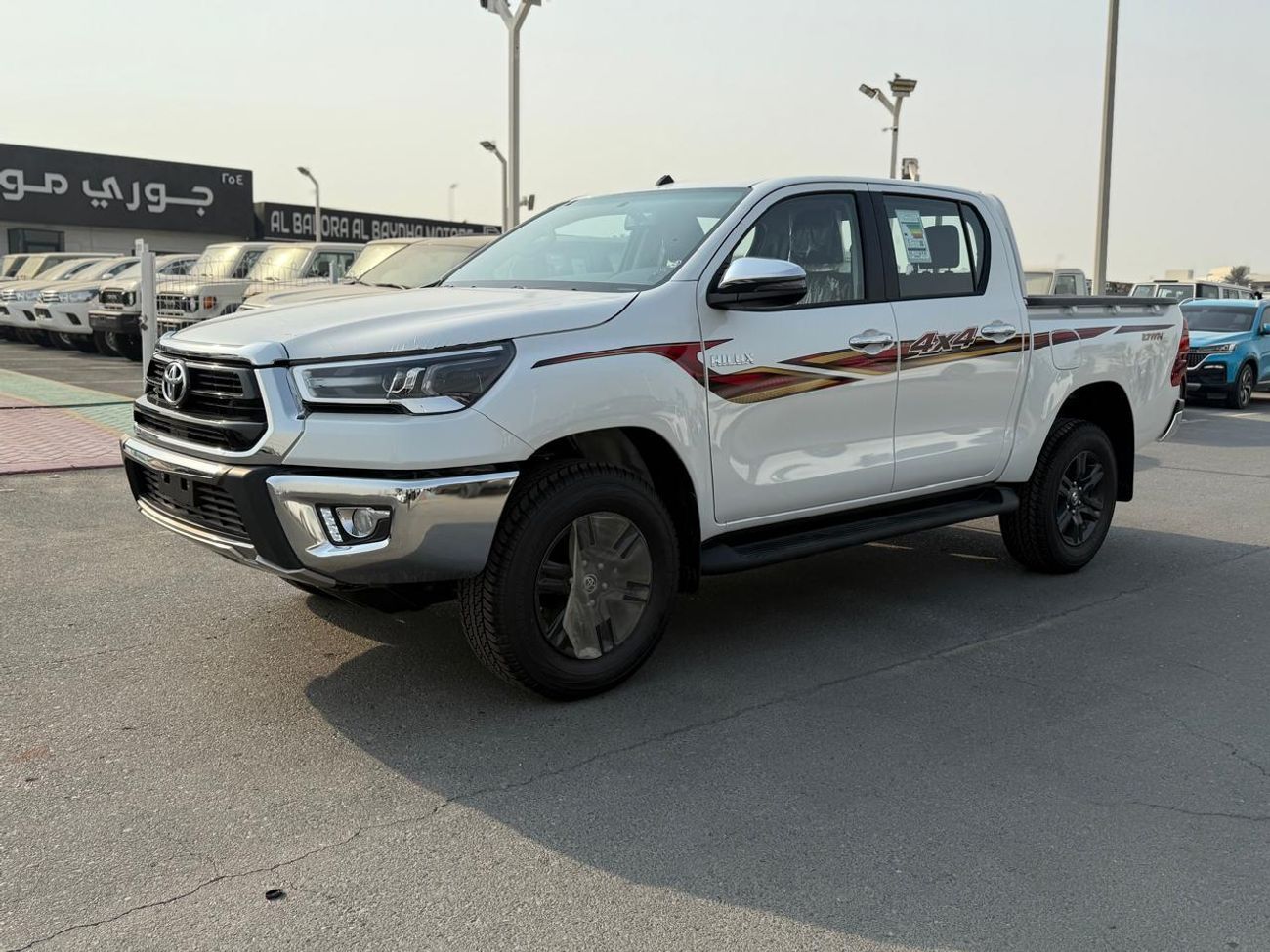 تويوتا هيلوكس HILUX D/C , GLXS-V , Full Option SR5 , 2.7L Petrol 4X4 , 2025 Model